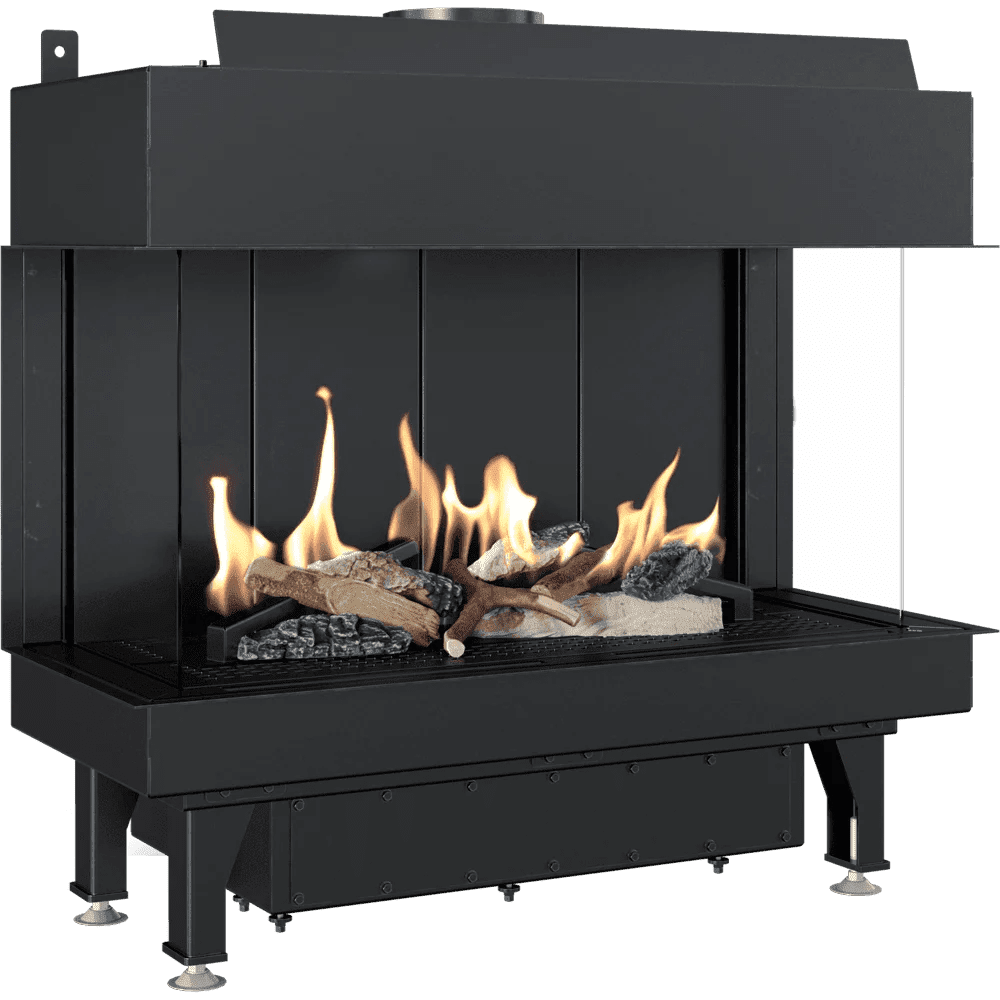 balanced flue gas fire