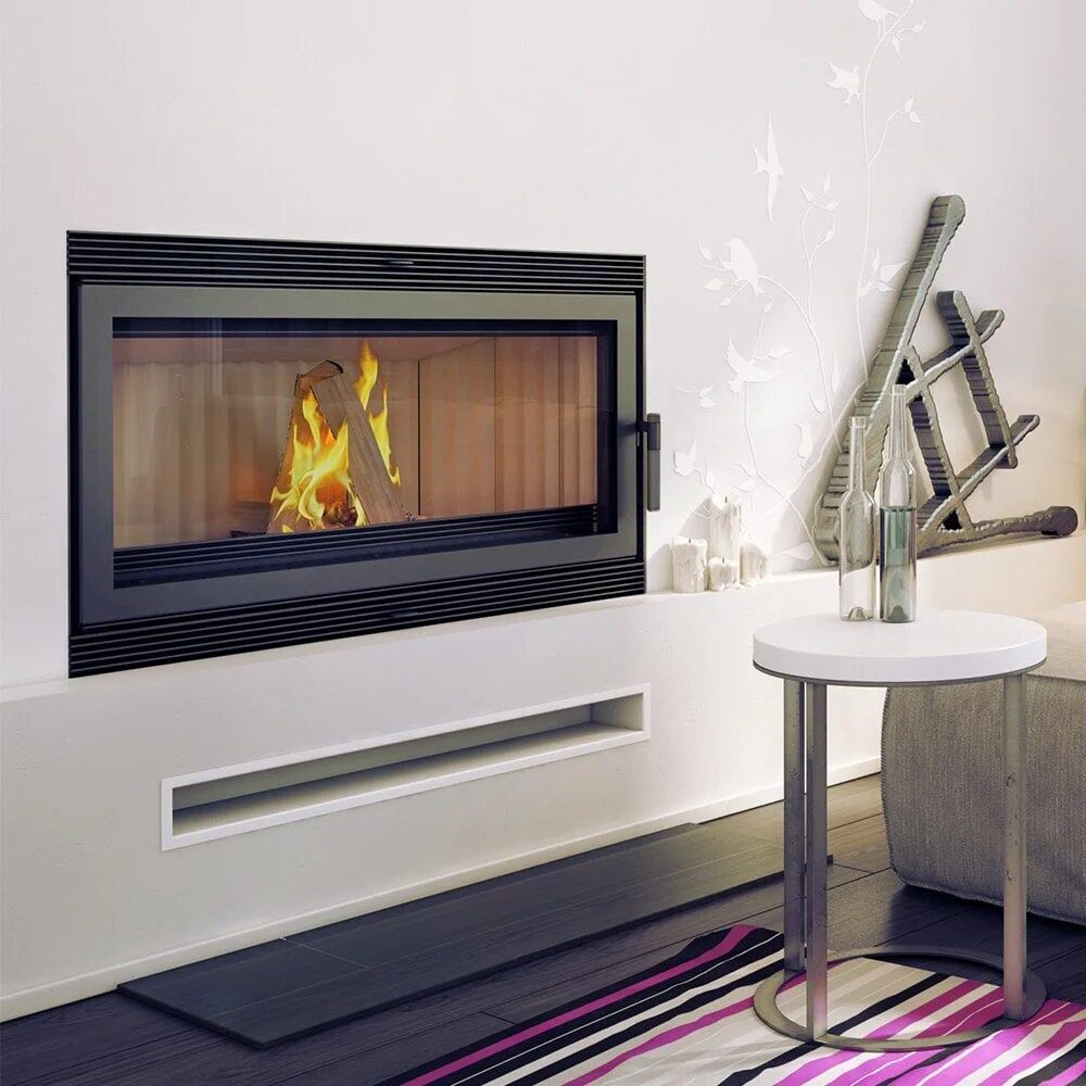 Blanka Wood Burning Fireplace Insert – 16kW - Image 5
