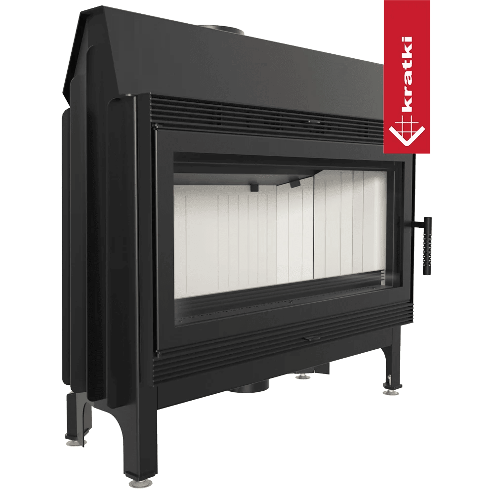 Blanka Wood Burning Fireplace Insert – 16kW - Image 3