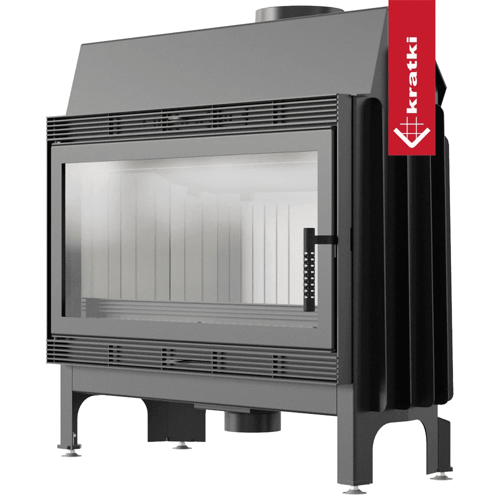 Blanka Wood Burning Fireplace Insert – 16kW - Image 4