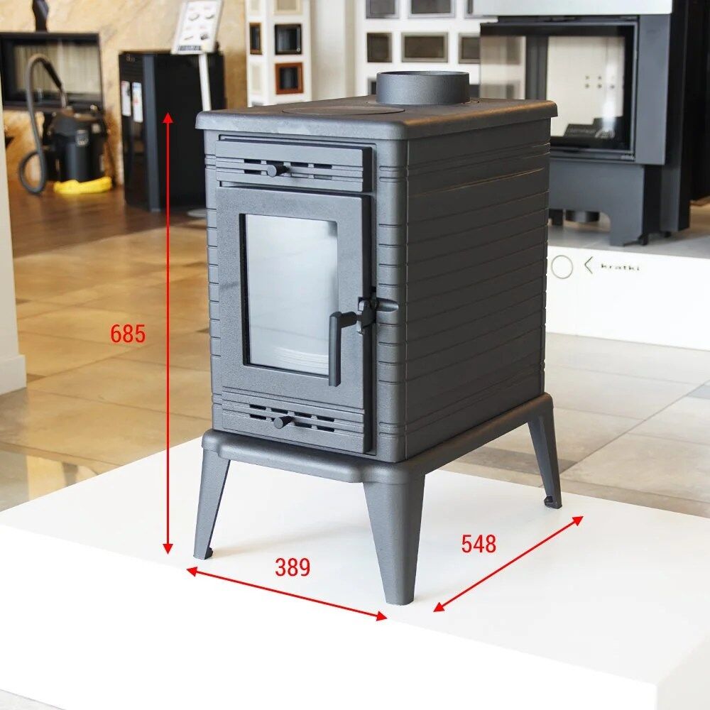 K10 Wood Burning Stove - 10kW - Image 5