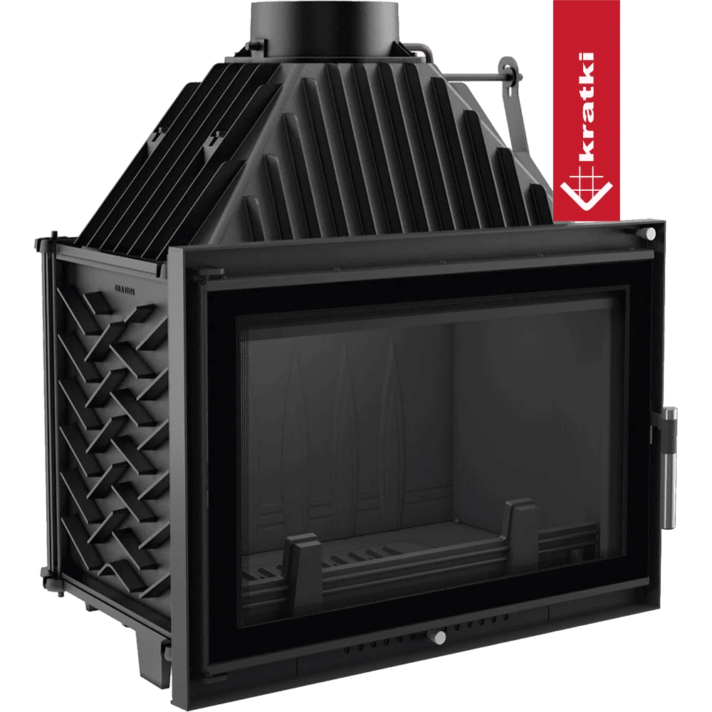 Oliwia Deco Wood Burning Fireplace Insert – 16kW - Image 3