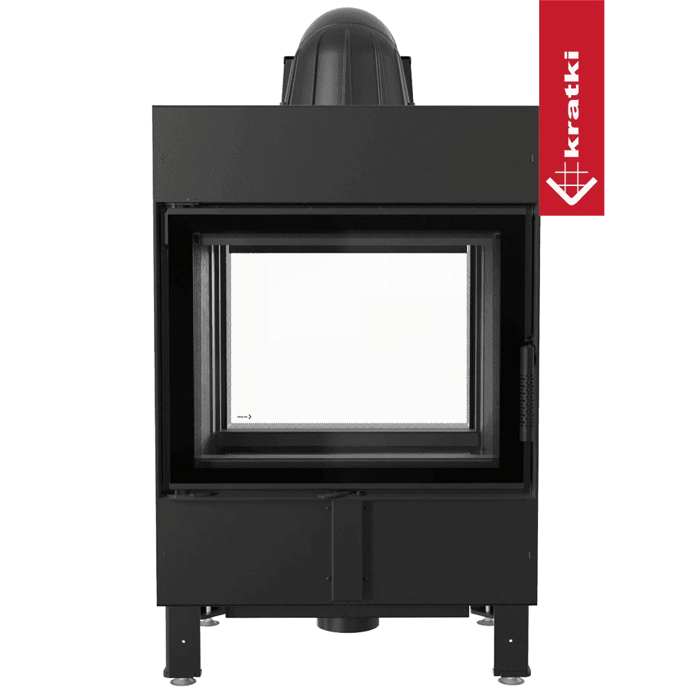 Lucy Tunnel Wood Burning Fireplace Insert – 12kW - Image 3