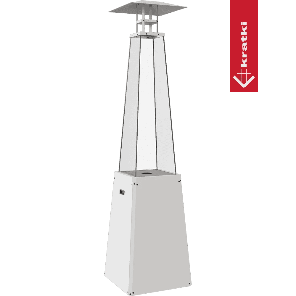 UMBRELLA Outdoor Gas Heater – BS Steel, 12 kW Set