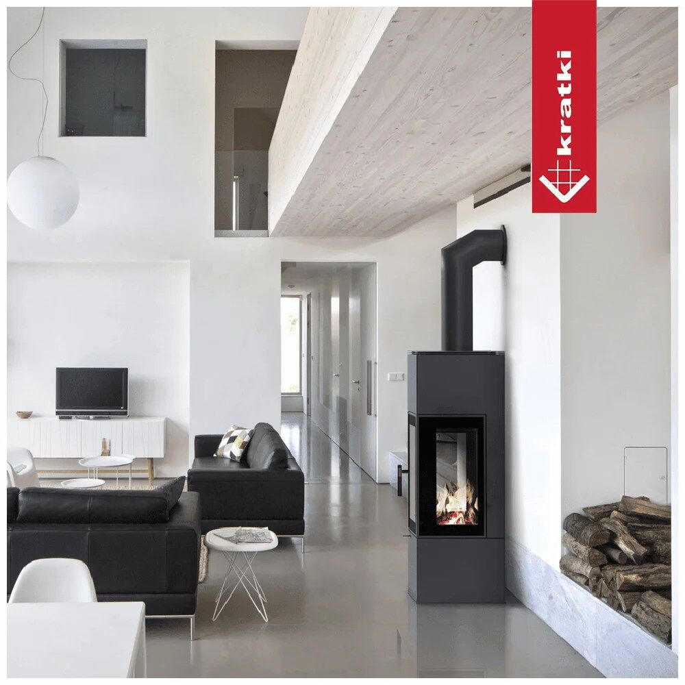 Thor View Wood Burning Steel Stove – 8kW - Image 2