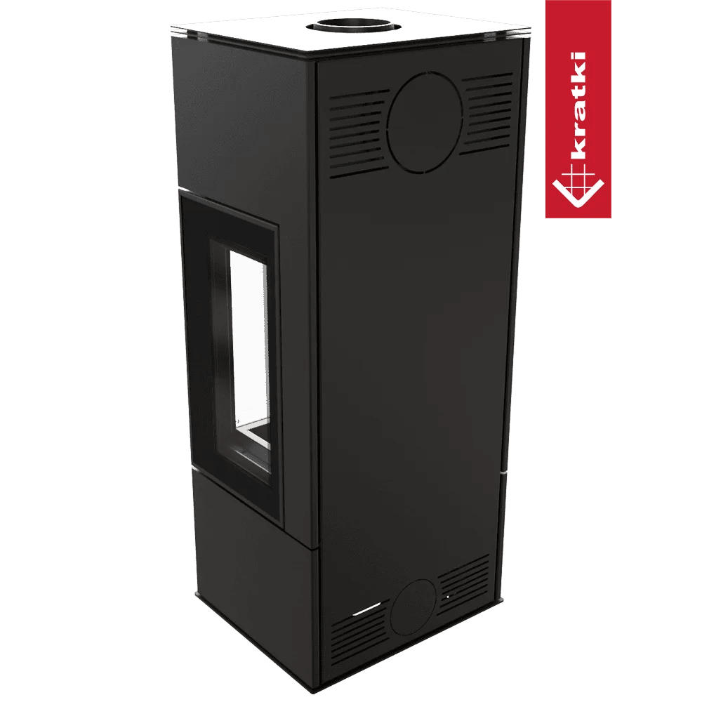 Thor View Wood Burning Steel Stove – 8kW - Image 4