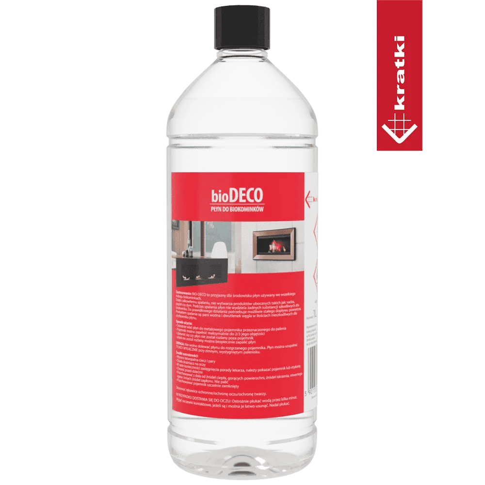 Biofuel liquid for biofireplaces 12 pcs. BIO-DECO - Image 2