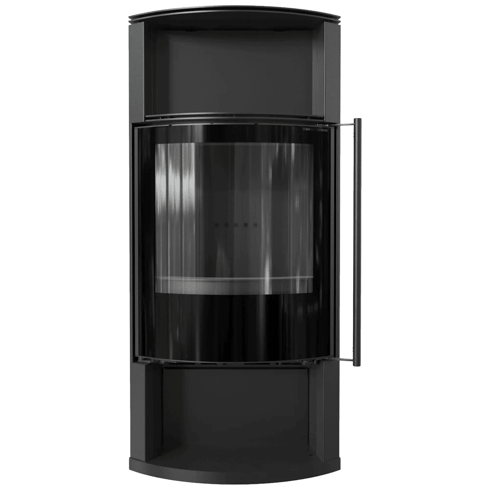 modern wood burning stove