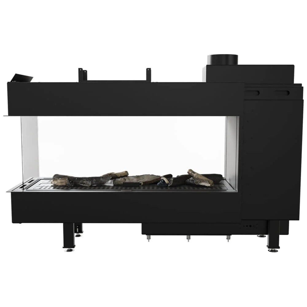 modern gas fireplace