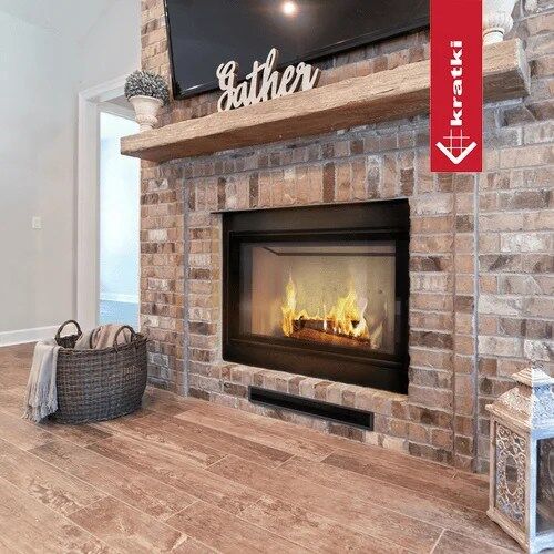Lucy Slim Steel Fireplace – 10kW - Image 8