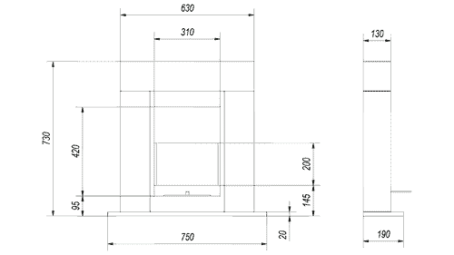 WHISKEY Freestanding Bioethanol Fireplace – Black - Image 9