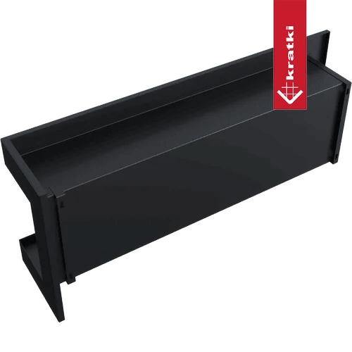 DELTA 1200 Right-Sided Bioethanol Wall Fireplace with Stones - Image 7